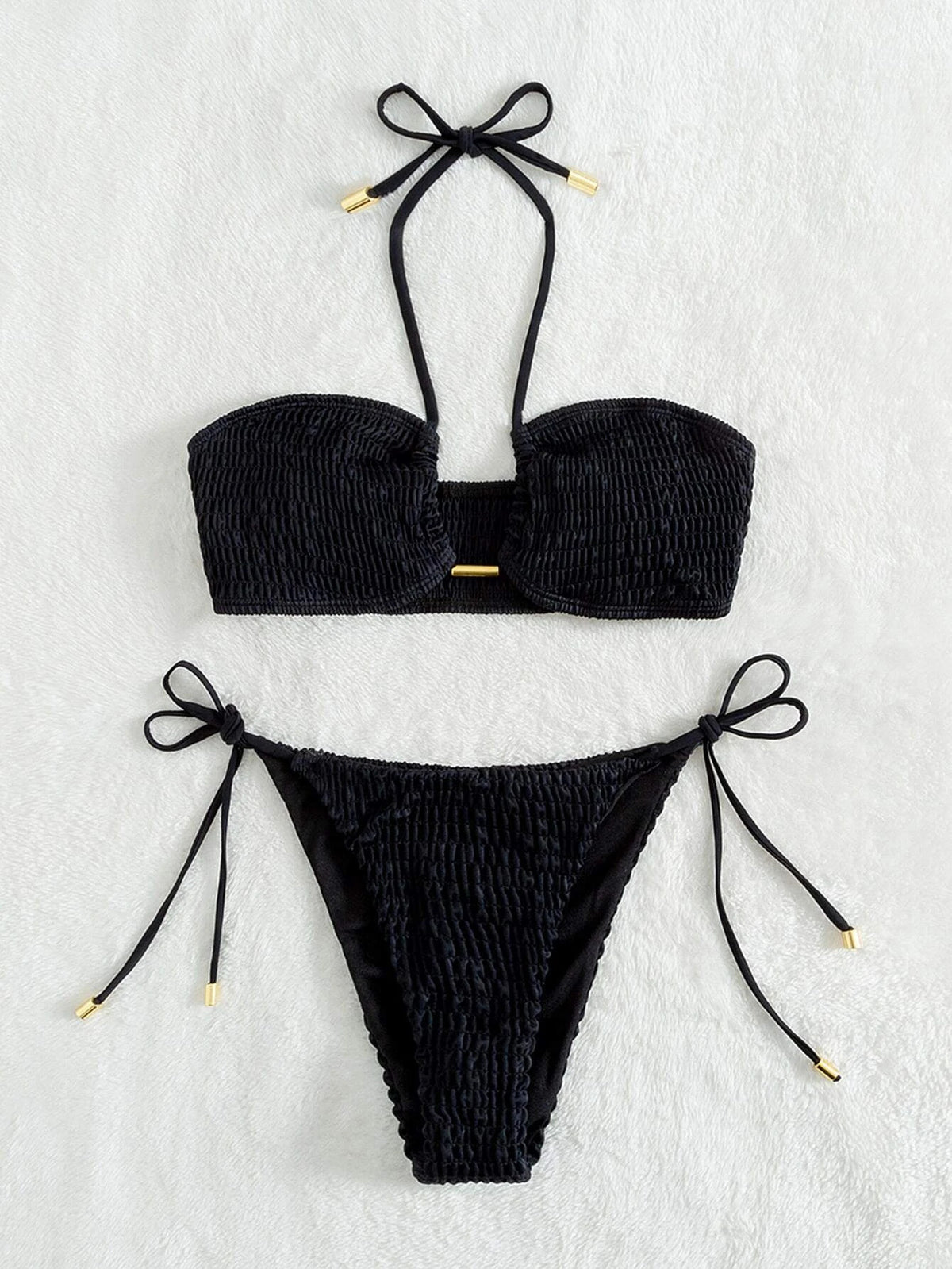Leeward · NW SW-B36 — solid bikini set