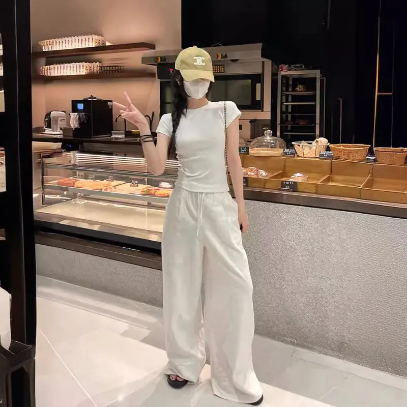 Narrawong · NW TP-17 — Elasticated Wide-Leg Trouser