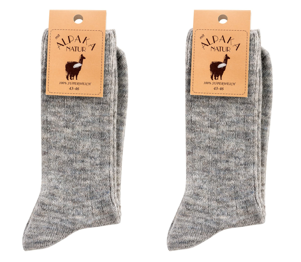 Meridian · NW 06-04 — Grey Alpaca Bed Sock
