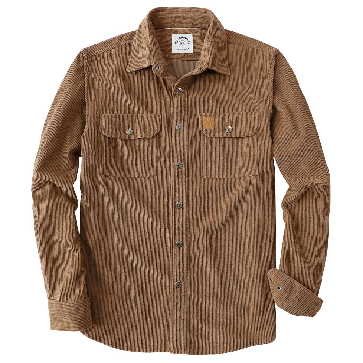 Bolt · NW 01-19 — Corduroy Overshirt (Brown)