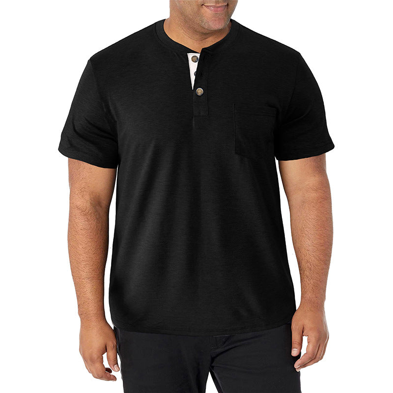Pillar · NW KT-11 — Men's Heavyweight Short-Sleeve Henley Tee