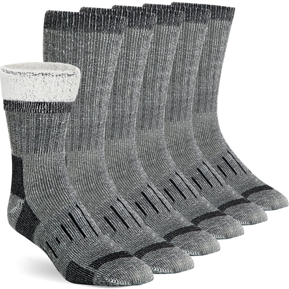Cushioned merino running sock