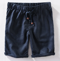 Yambuk · NW TP-16 — Elasticated Linen-Blend Short