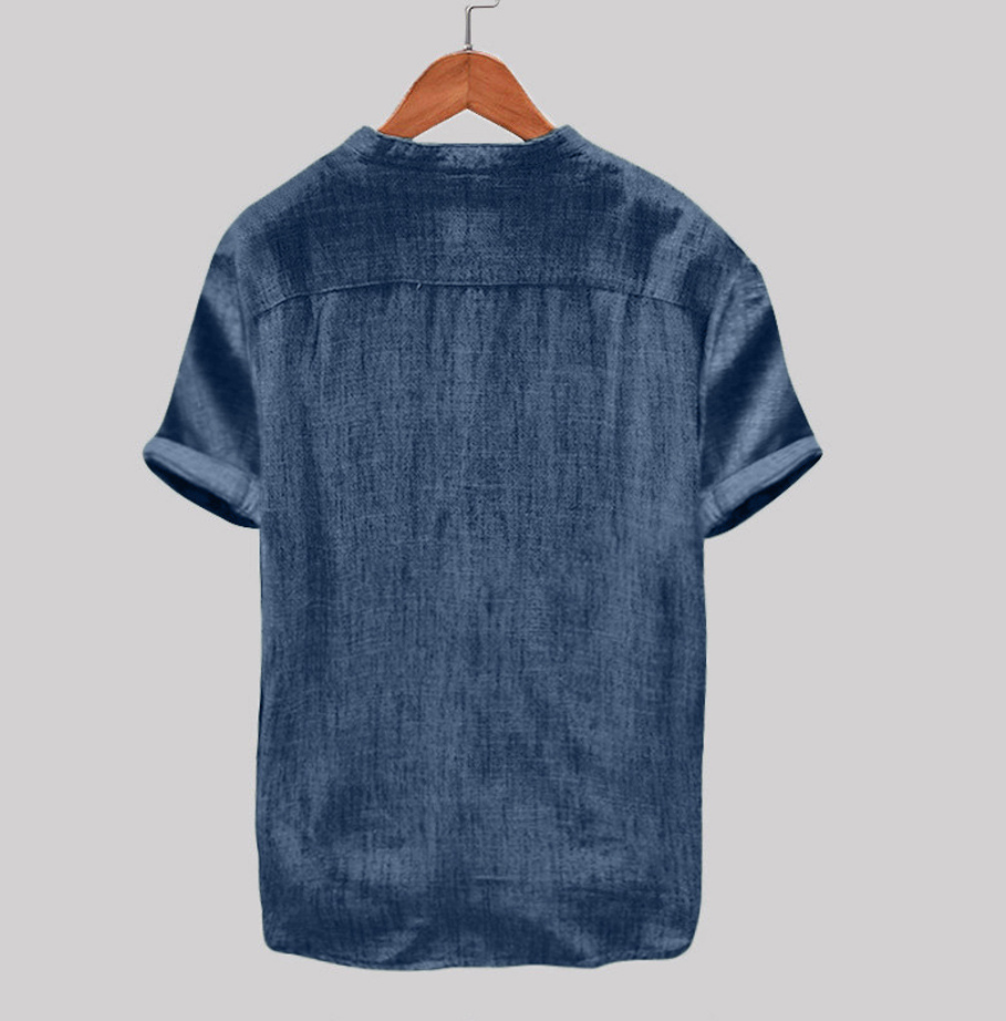Tuart · NW SH-20 — Cotton-Linen Summer Short-Sleeve Shirt