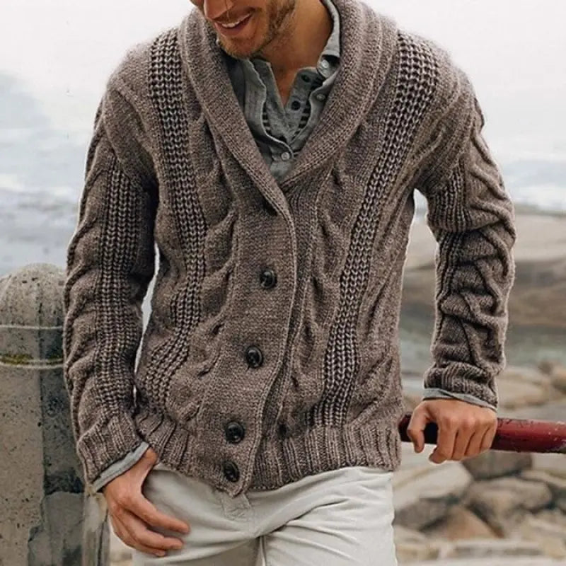 Marri · NW KT-44 — Button-Through Knitted Cardigan