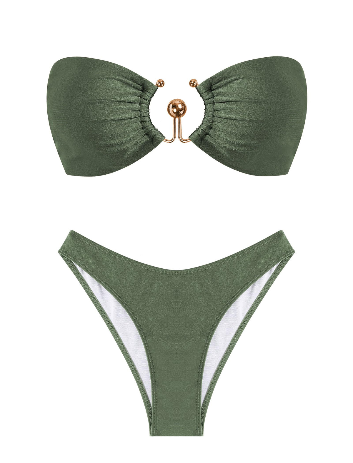 Estuary · NW SW-F08 — strapless bandeau two-piece