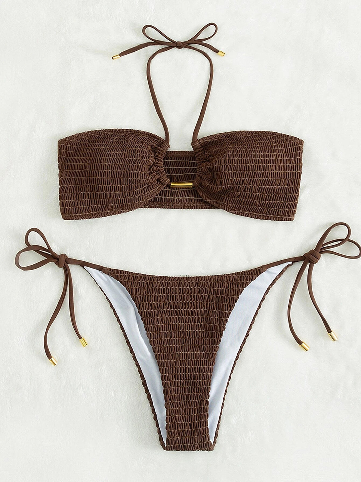 Leeward · NW SW-B36 — solid bikini set