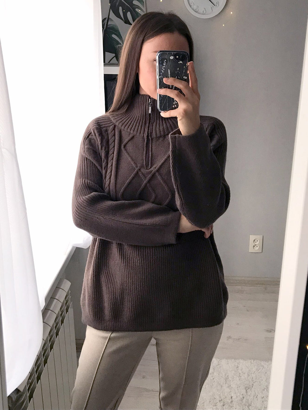 Tuart · NW KT-45 — Women's Oversized Knitted Wool Sweater