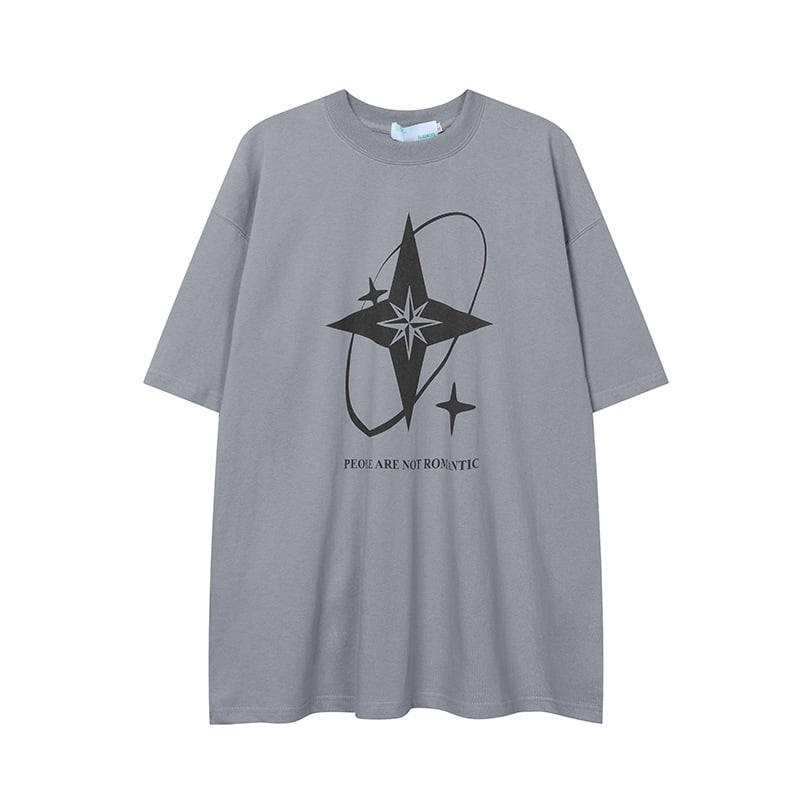 Whisky · NW KT-07 — Men's Loose Round-Neck Cotton Tee