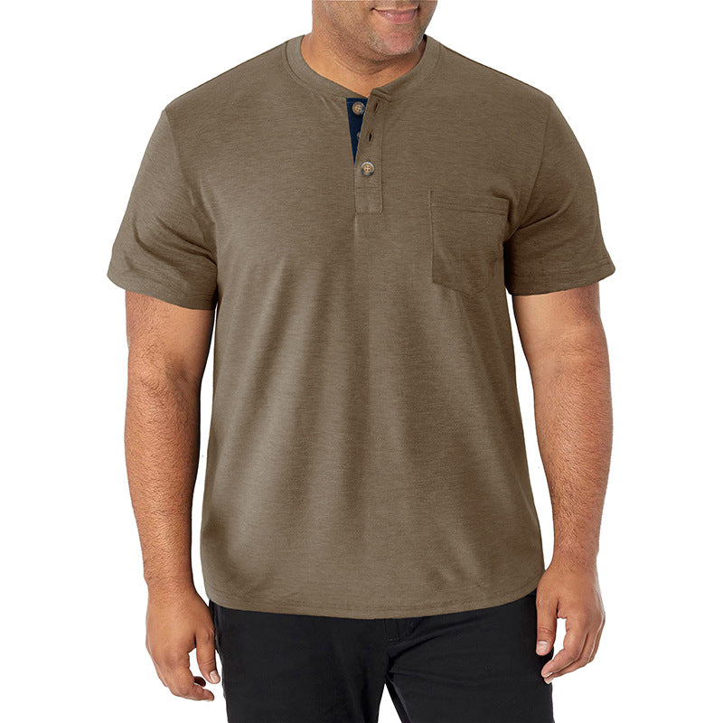 Pillar · NW KT-11 — Men's Heavyweight Short-Sleeve Henley Tee